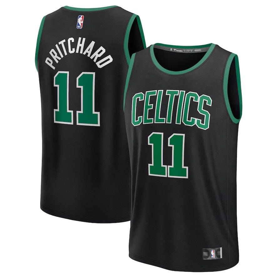 Dynasty Sports & Framing Jerseys - Basketball Small Payton Pritchard Boston Celtics Fast Break Replica Jersey - Statement Edition - Black