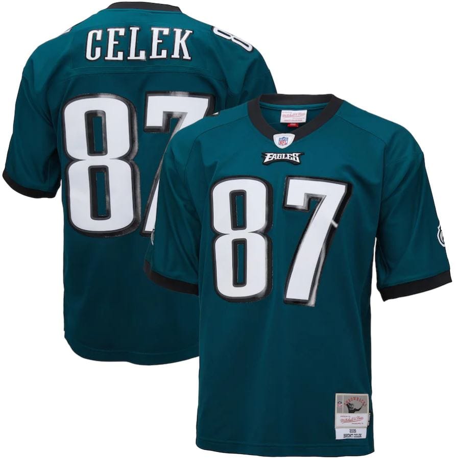Dynasty Sports & Framing Jerseys - Football Small Brent Celek Philadelphia Eagles Mitchell & Ness 2009 Legacy Jersey