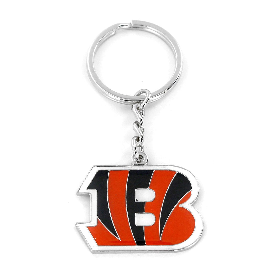 Dynasty Sports & Framing Keychains & Lanyards Cincinnati Bengals Metal Logo Keychain
