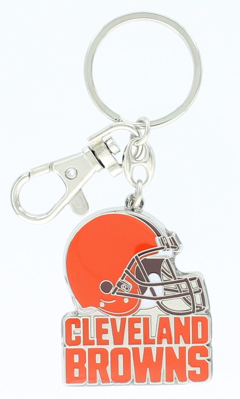 Dynasty Sports & Framing Keychains & Lanyards Cleveland Browns Heavyweight Football Keychain