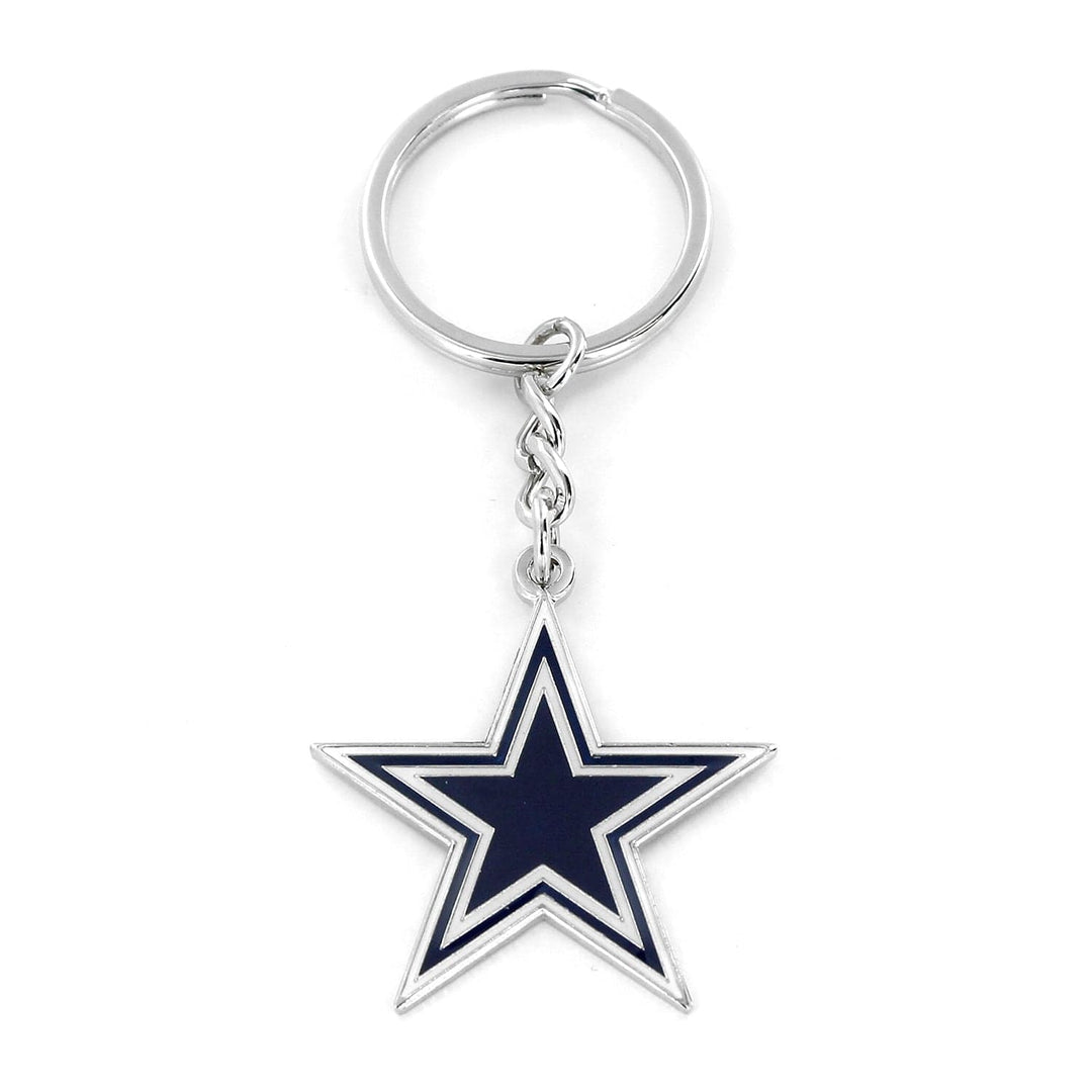 Dynasty Sports & Framing Keychains & Lanyards Dallas Cowboys Metal Logo Keychain