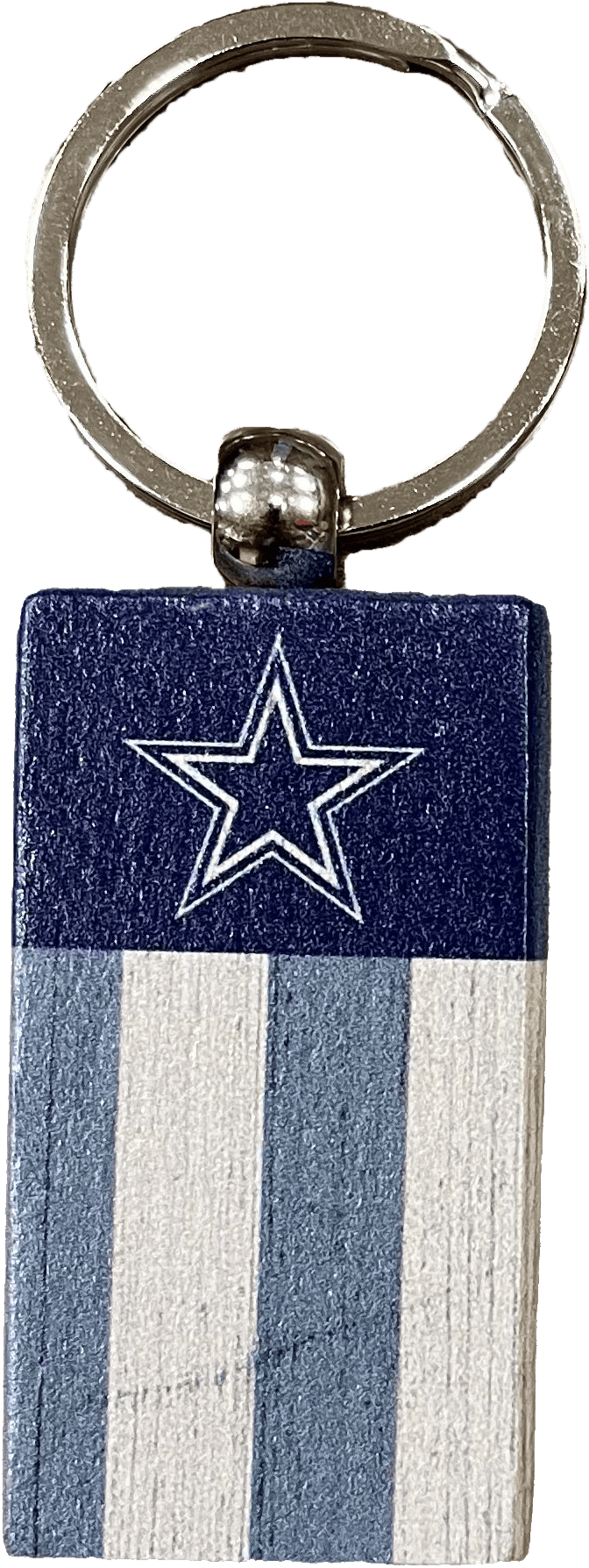 Dynasty Sports & Framing Keychains & Lanyards Dallas Cowboys Rectangle Flag Keychain