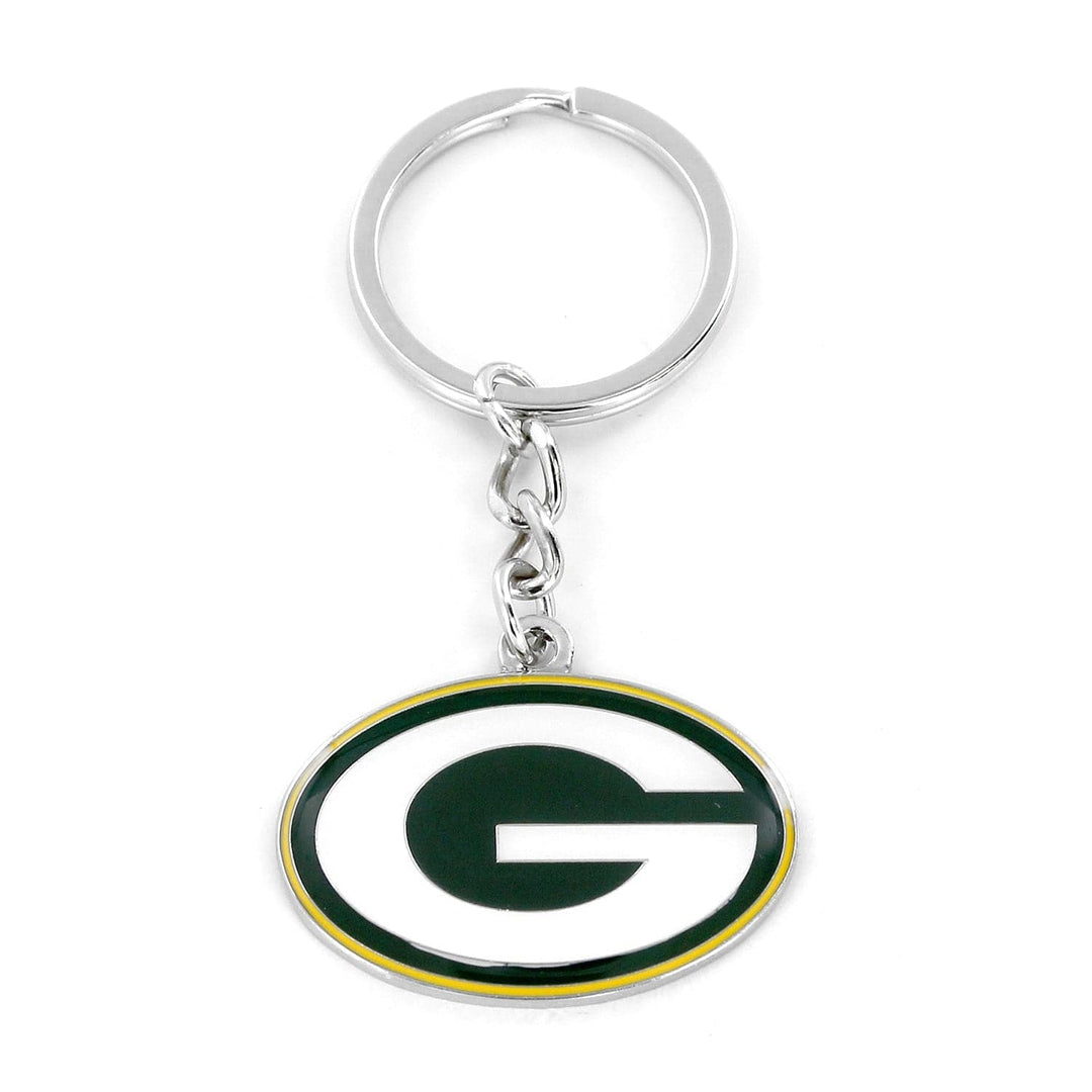 Dynasty Sports & Framing Keychains & Lanyards Green Bay Packers Metal Logo Keychain