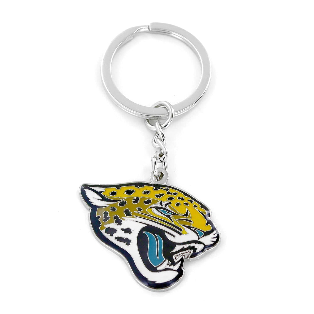 Dynasty Sports & Framing Keychains & Lanyards Jacksonville Jaguars Metal Logo Keychain