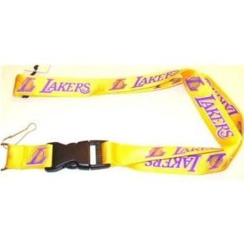 Dynasty Sports & Framing Keychains & Lanyards Los Angeles Lakers NBA Basketball Breakaway Lanyard