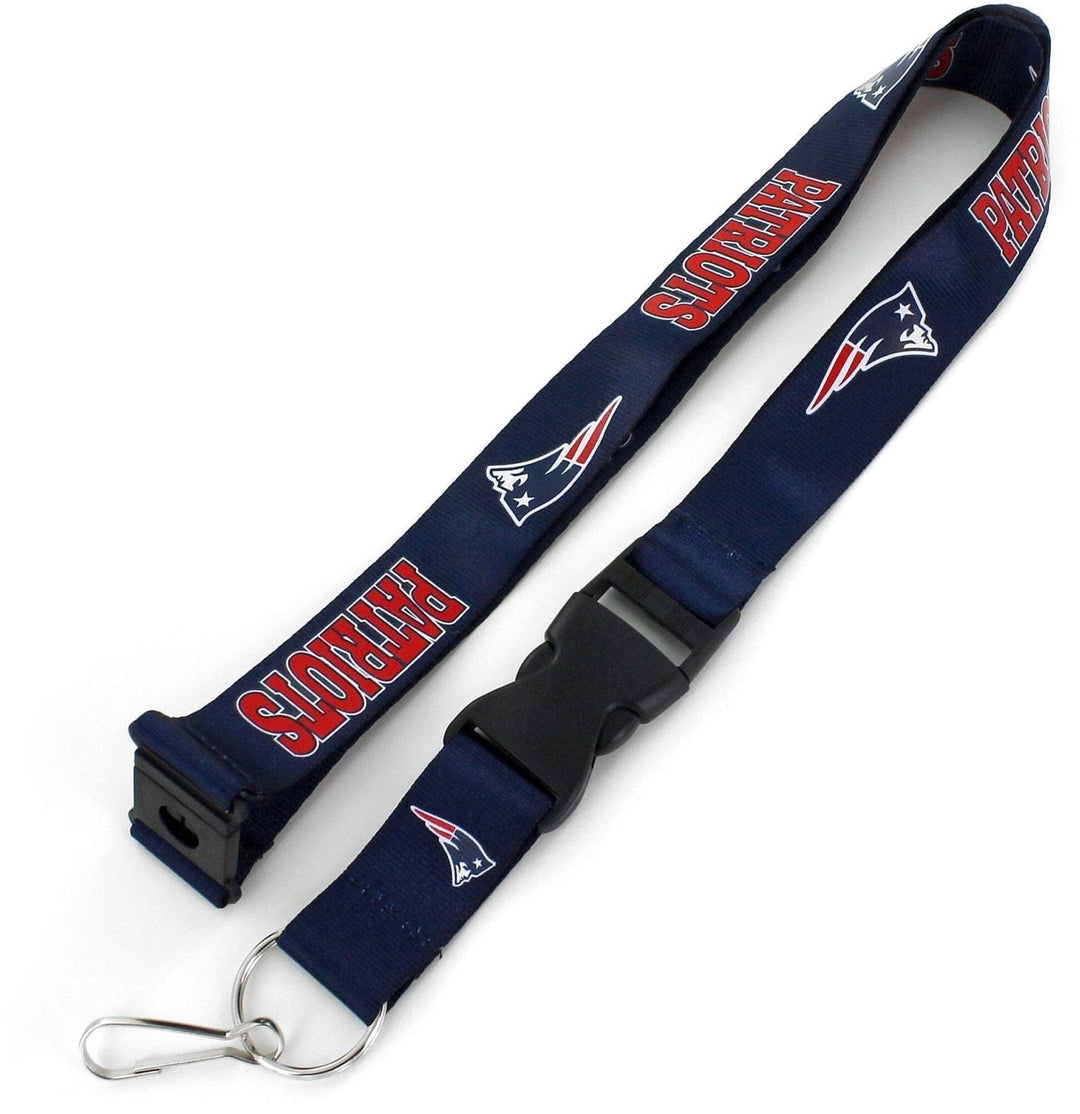 Dynasty Sports & Framing Keychains & Lanyards New England Patriots Navy Blue Lanyard