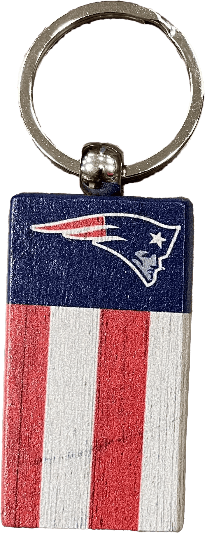 Dynasty Sports & Framing Keychains & Lanyards New England Patriots Rectangle Flag Keychain