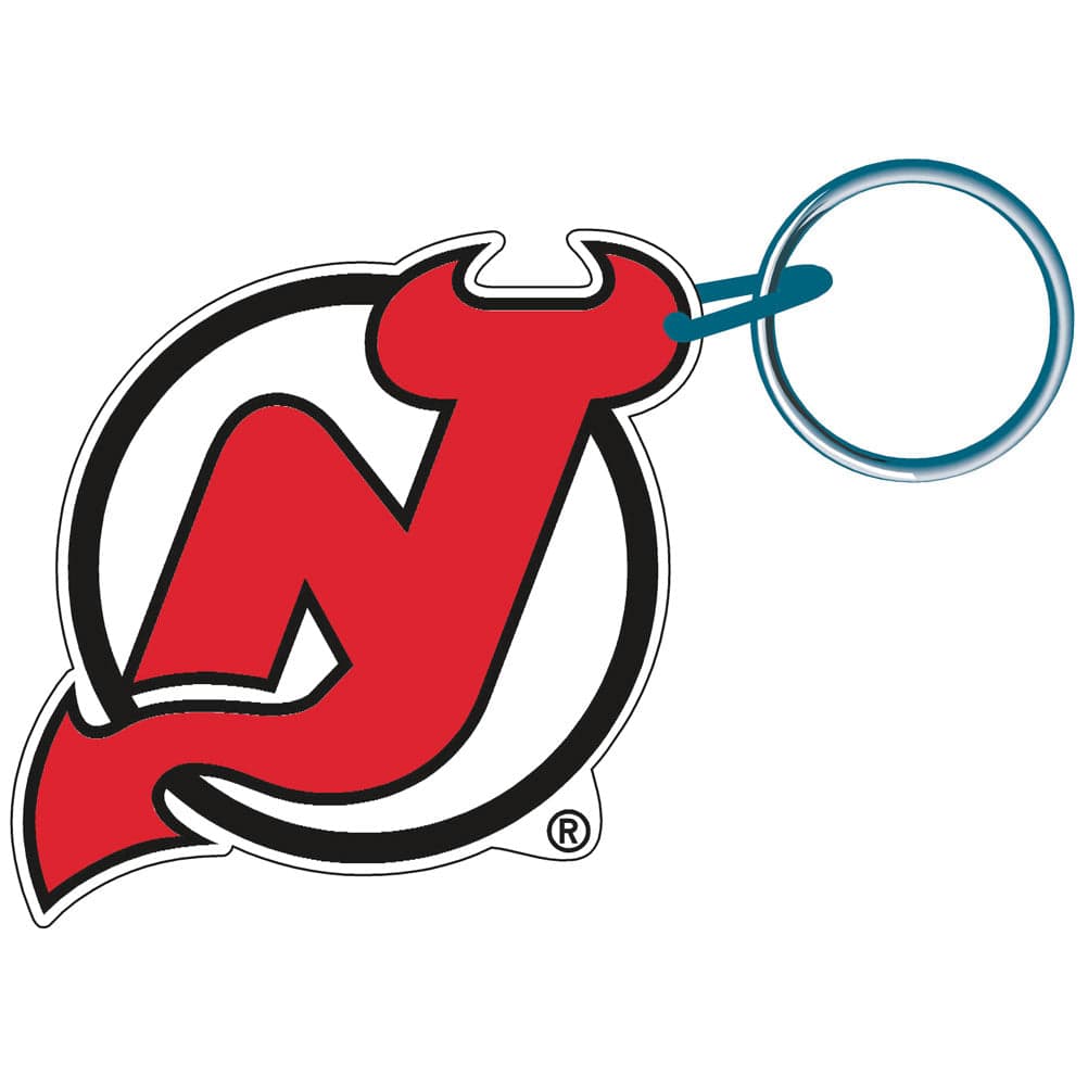 Dynasty Sports & Framing Keychains & Lanyards New Jersey Devils Acrylic Logo Keychain