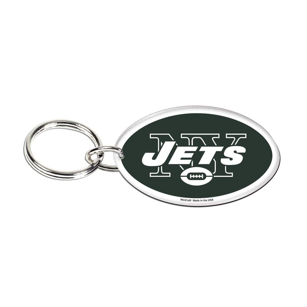 Dynasty Sports & Framing Keychains & Lanyards New York Jets Acrylic Logo Keychain