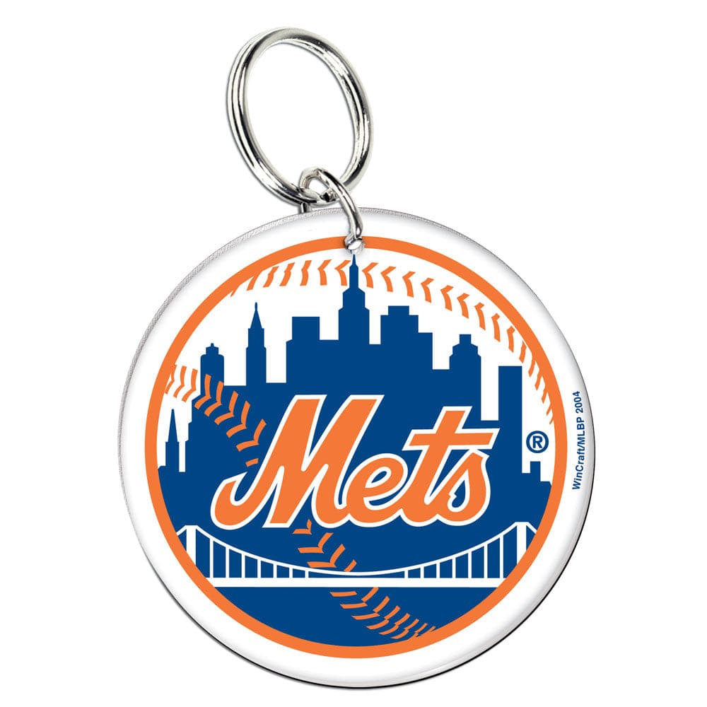 Dynasty Sports & Framing Keychains & Lanyards New York Mets Acrylic Logo Keychain