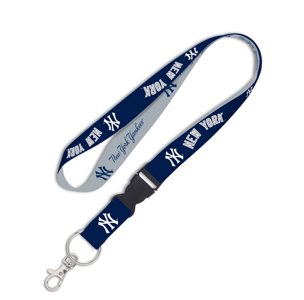 Dynasty Sports & Framing Keychains & Lanyards New York Yankees Two-Tone Lanyard
