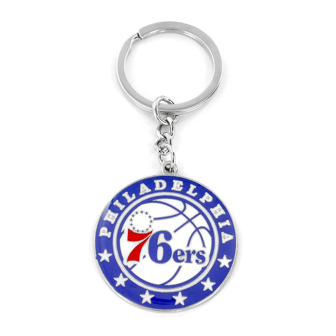 Dynasty Sports & Framing Keychains & Lanyards Philadelphia 76ers Metal Logo Keychain