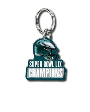 Dynasty Sports & Framing Keychains & Lanyards Philadelphia Eagles Super Bowl LIX Champions Acrylic Logo Keychain