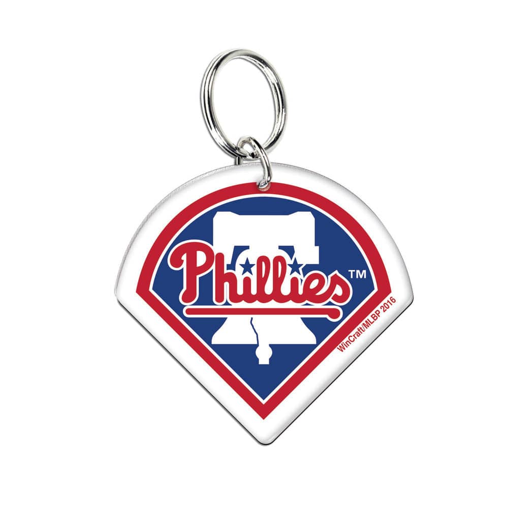 Dynasty Sports & Framing Keychains & Lanyards Philadelphia Phillies Acrylic Logo Keychain