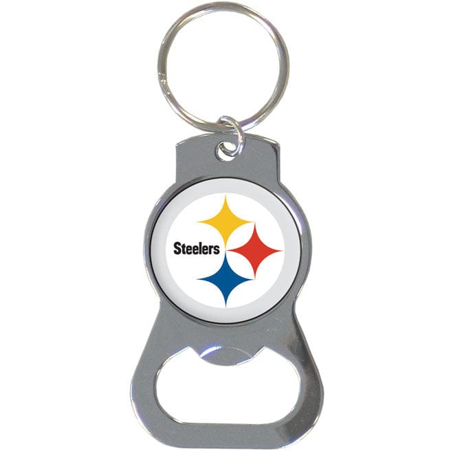 Dynasty Sports & Framing Keychains & Lanyards Pittsburgh Steelers Logo Bottle Opener Keychain