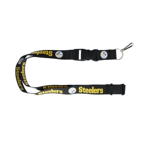 Dynasty Sports & Framing Keychains & Lanyards Pittsburgh Steelers NFL Football Lanyard Keychain