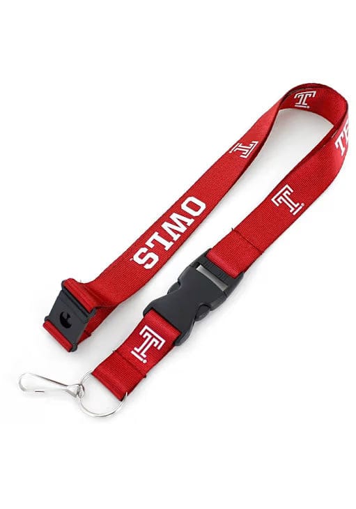 Dynasty Sports & Framing Keychains & Lanyards Temple University Owls NCAA College Lanyard Keychain