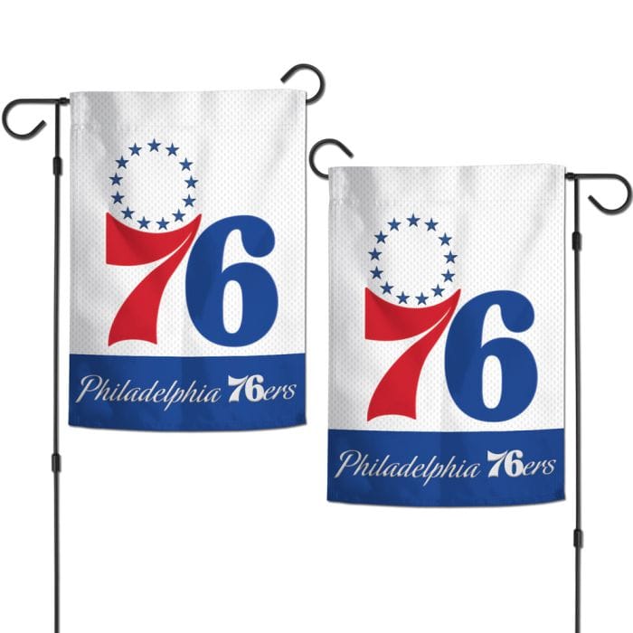 Dynasty Sports & Framing Outdoors - Garden Flags Philadelphia 76ers Applique 12.5" x 18" Garden Flag