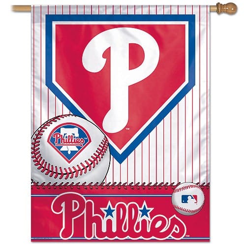 Dynasty Sports & Framing Outdoors - Vertical Flags Philadelphia Phillies 27" x 37" Vertical Flag