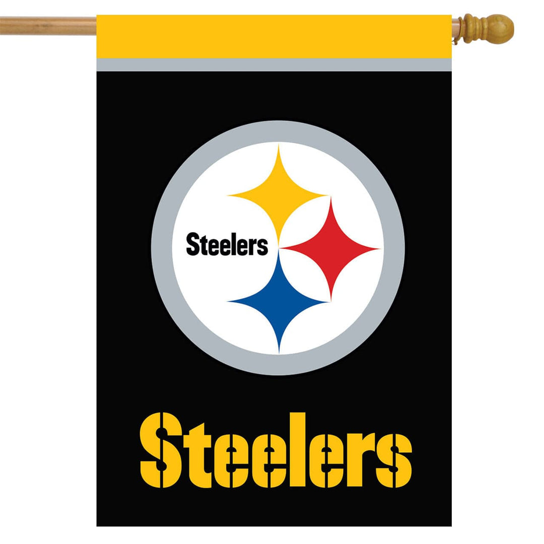 Dynasty Sports & Framing Outdoors - Vertical Flags Pittsburgh Steelers 27" x 37" Vertical Flag
