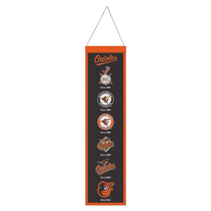 Dynasty Sports & Framing Pennants & Banners Baltimore Orioles 8" x 32" Wool Banner