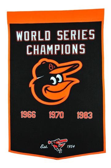 Dynasty Sports & Framing Pennants & Banners Baltimore Orioles MLB Dynasty Banner