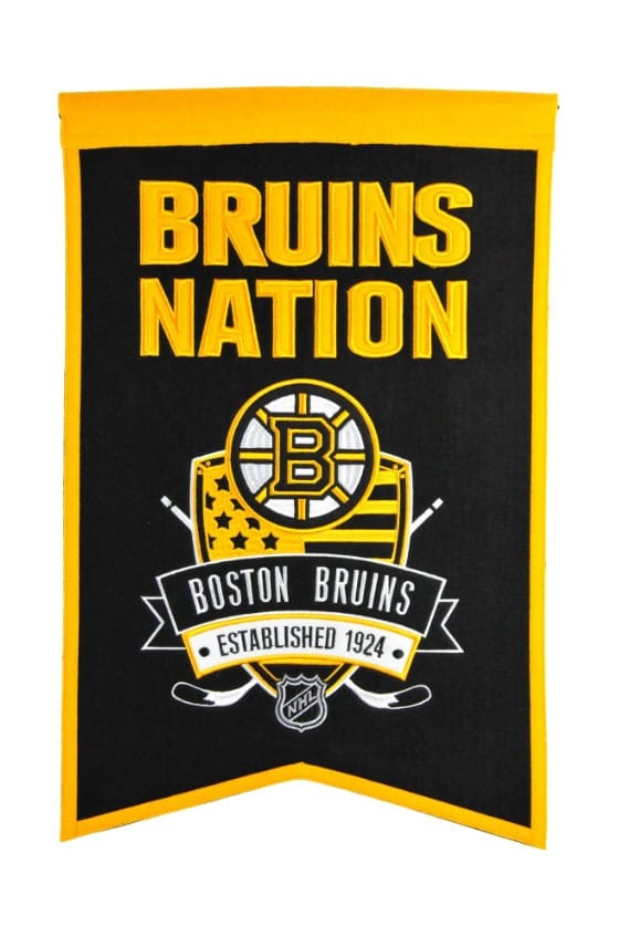 Dynasty Sports & Framing Pennants & Banners Boston Bruins Nations Banner