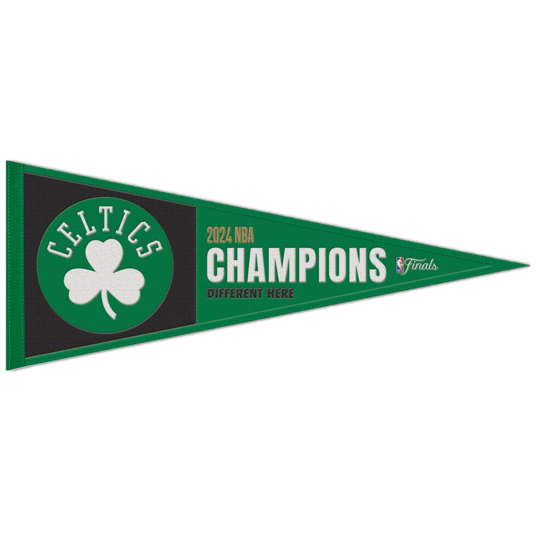 Dynasty Sports & Framing Pennants & Banners Boston Celtics 2024 NBA Champions 13" x 32" Premium Pennant