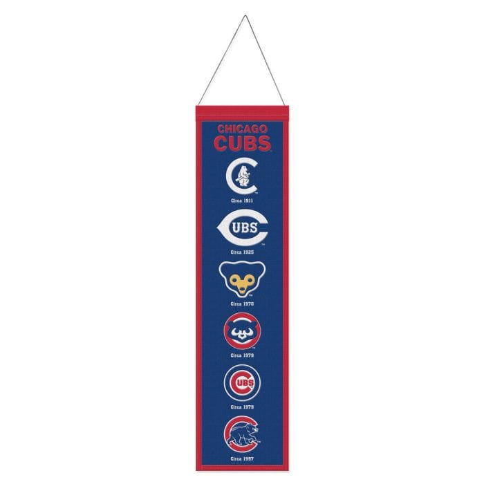 Dynasty Sports & Framing Pennants & Banners Chicago Cubs 8" x 32" Wool Banner