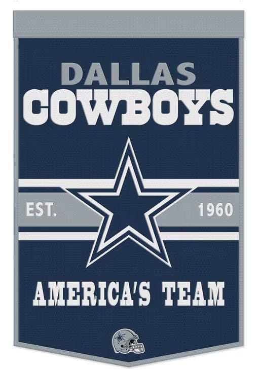 Dynasty Sports & Framing Pennants & Banners Dallas Cowboys 24" x 38" Primary Wool Banner