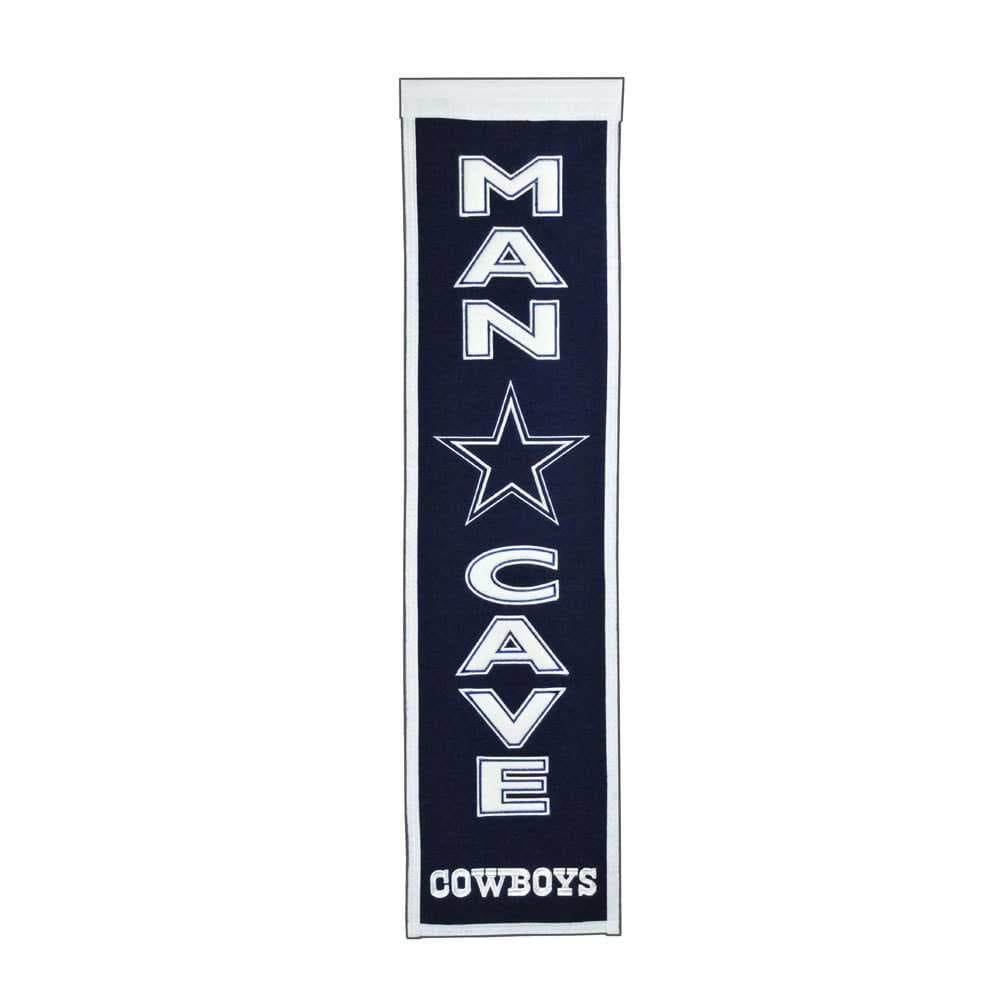 Dynasty Sports & Framing Pennants & Banners Dallas Cowboys Man Cave Heritage Banner
