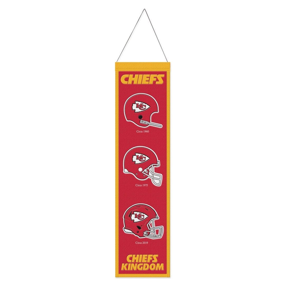 Dynasty Sports & Framing Pennants & Banners Kansas City Chiefs 8" x 32" Wool Banner