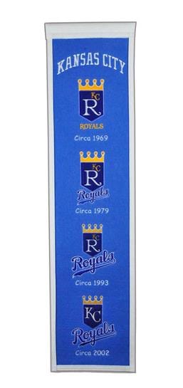 Dynasty Sports & Framing Pennants & Banners Kansas City Royals MLB Baseball Heritage Banner