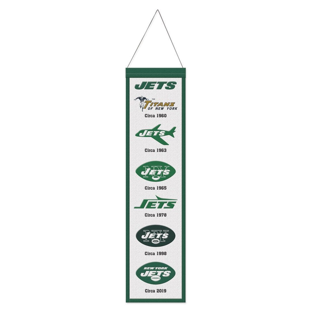 Dynasty Sports & Framing Pennants & Banners New York Jets 8" x 32" Wool Banner
