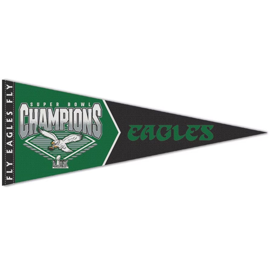 Dynasty Sports & Framing Pennants & Banners Philadelphia Eagles Super Bowl LIX Champions Retro Logo 12" x 30" Premium Pennant