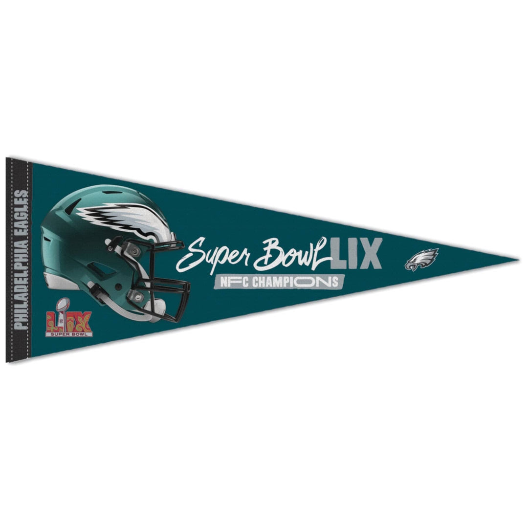 Dynasty Sports & Framing Pennants & Banners Philadelphia Eagles Super Bowl LIX NFC Champions Premium Pennant