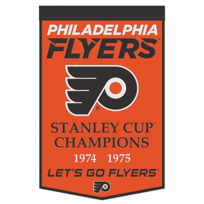 Dynasty Sports & Framing Pennants & Banners Philadelphia Flyers 24" x 38" Primary Wool Banner