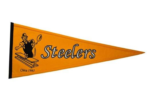 Dynasty Sports & Framing Pennants & Banners Pittsburgh Steelers NFL Football Throwback Pennant