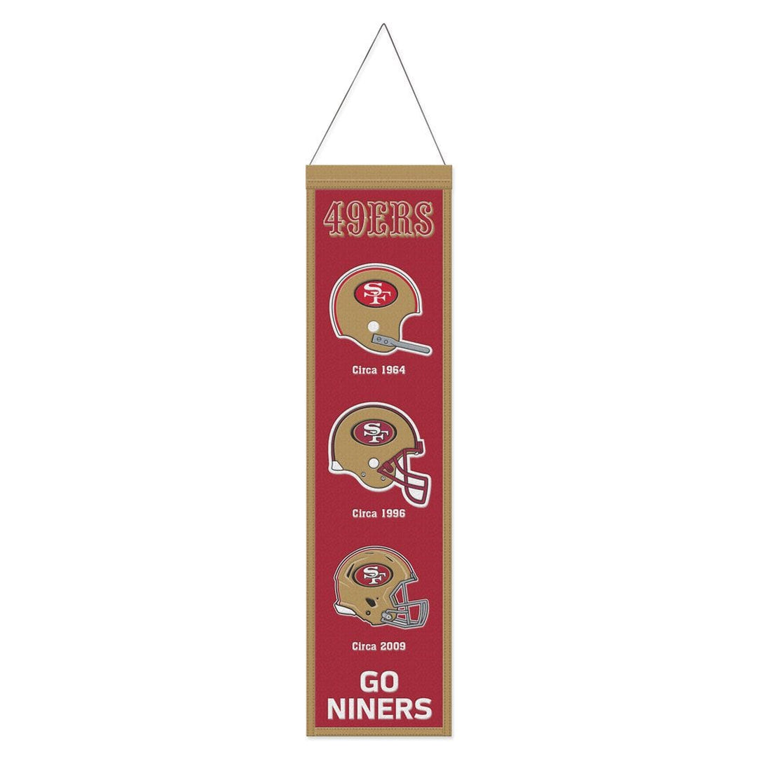 Dynasty Sports & Framing Pennants & Banners San Francisco 49ers 8" x 32" Wool Banner
