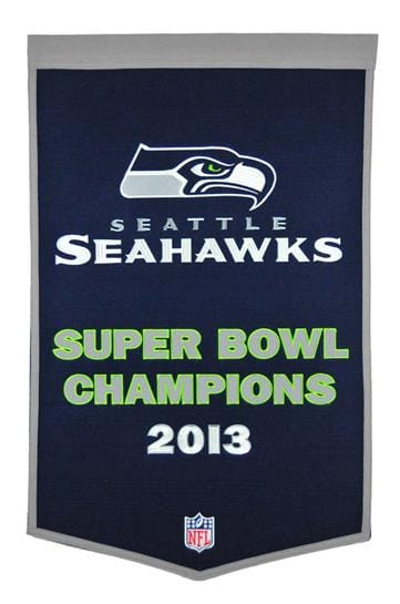 Dynasty Sports & Framing Pennants & Banners Seattle Seahawks NFL Dynasty Banner