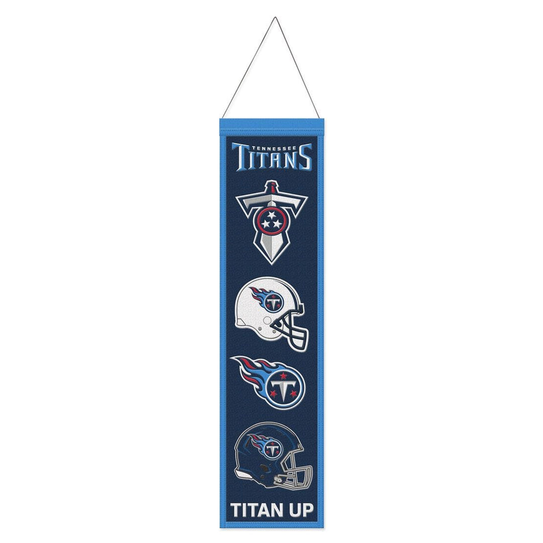 Dynasty Sports & Framing Pennants & Banners Tennessee Titans 8" x 32" Wool Banner