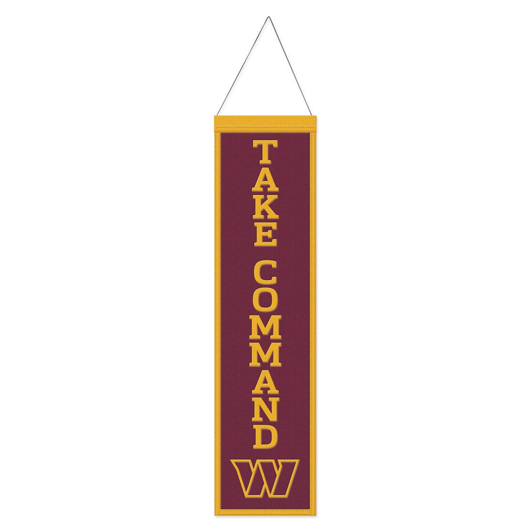 Dynasty Sports & Framing Pennants & Banners Washington Commanders 8" x 32" Wool Banner