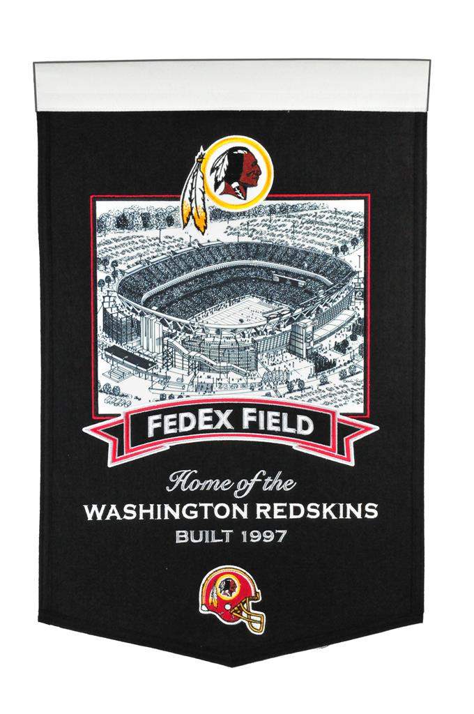 Dynasty Sports & Framing Pennants & Banners Washington Redskins FedEx Field Stadium Banner