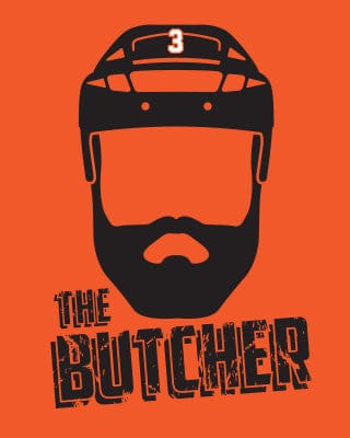 Dynasty Sports & Framing Radko Gudas "The Butcher" Philadelphia Flyers Hockey Youth T-Shirt (Dynasty Sports Exclusive)
