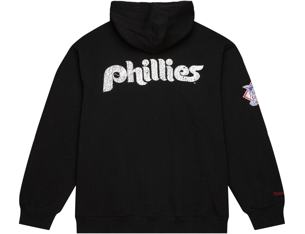 Dynasty Sports & Framing Sweatshirts, Hoodies, & Jackets - Baseball Philadelphia Phillies Mitchell & Ness Throwback OG Fleece 2.0 Hoodie