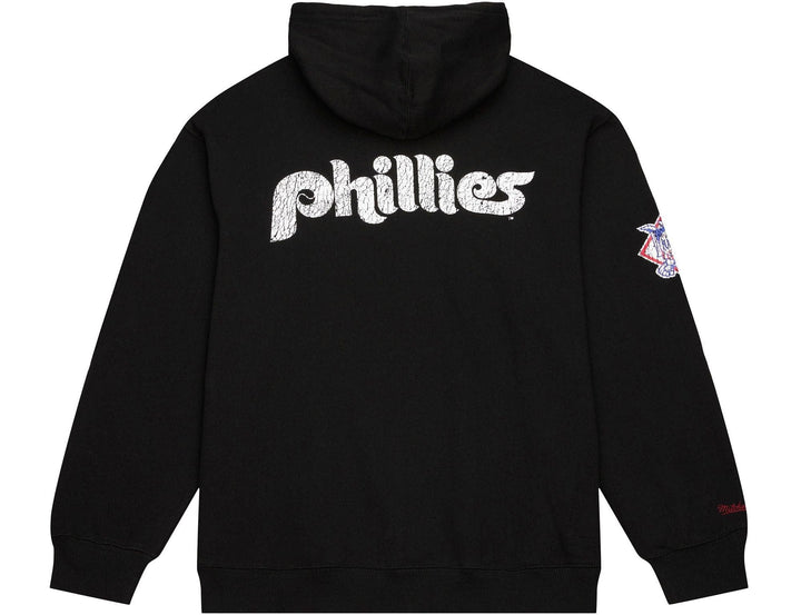 Dynasty Sports & Framing Sweatshirts, Hoodies, & Jackets - Baseball Philadelphia Phillies Mitchell & Ness Throwback OG Fleece 2.0 Hoodie