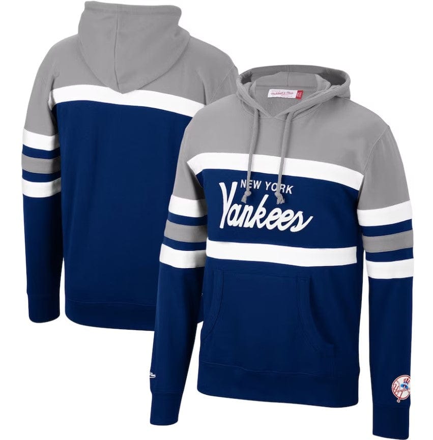 Dynasty Sports & Framing Sweatshirts, Hoodies, & Jackets - Baseball Small New York Yankees Mitchell & Ness Head Coach Hoodie