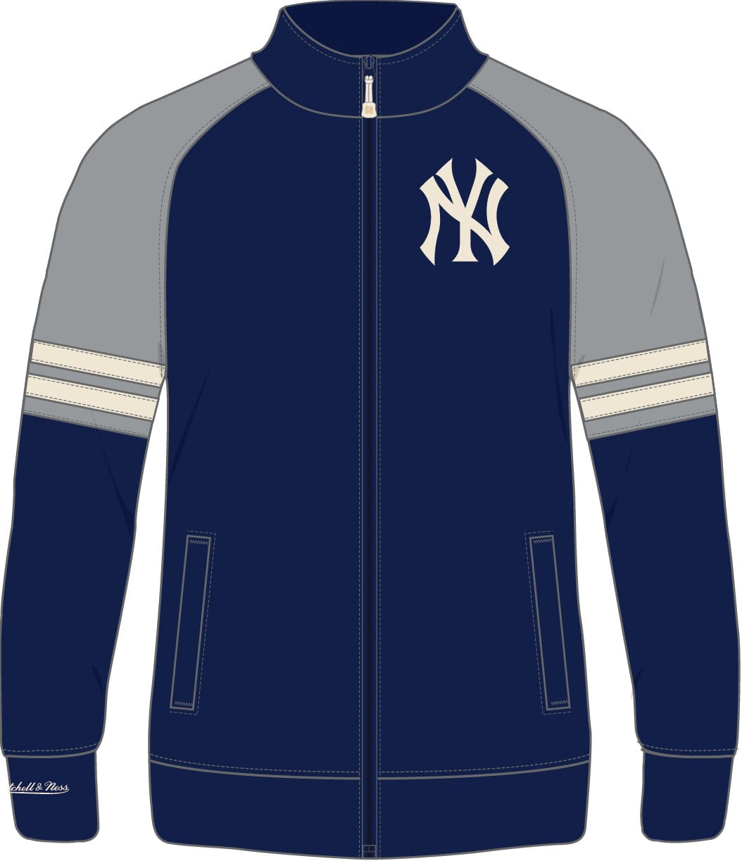 Dynasty Sports & Framing Sweatshirts, Hoodies, & Jackets - Baseball Small New York Yankees Mitchell & Ness MVP 2.0 Track Jacket