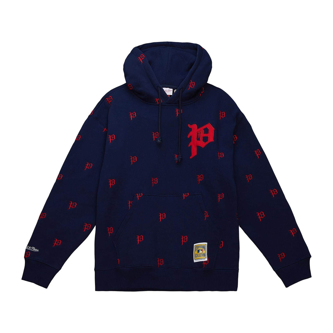 Dynasty Sports & Framing Sweatshirts, Hoodies, & Jackets - Baseball Small Philadelphia Phillies Mitchell & Ness Navy Blue Throwback Repeat Hoodie