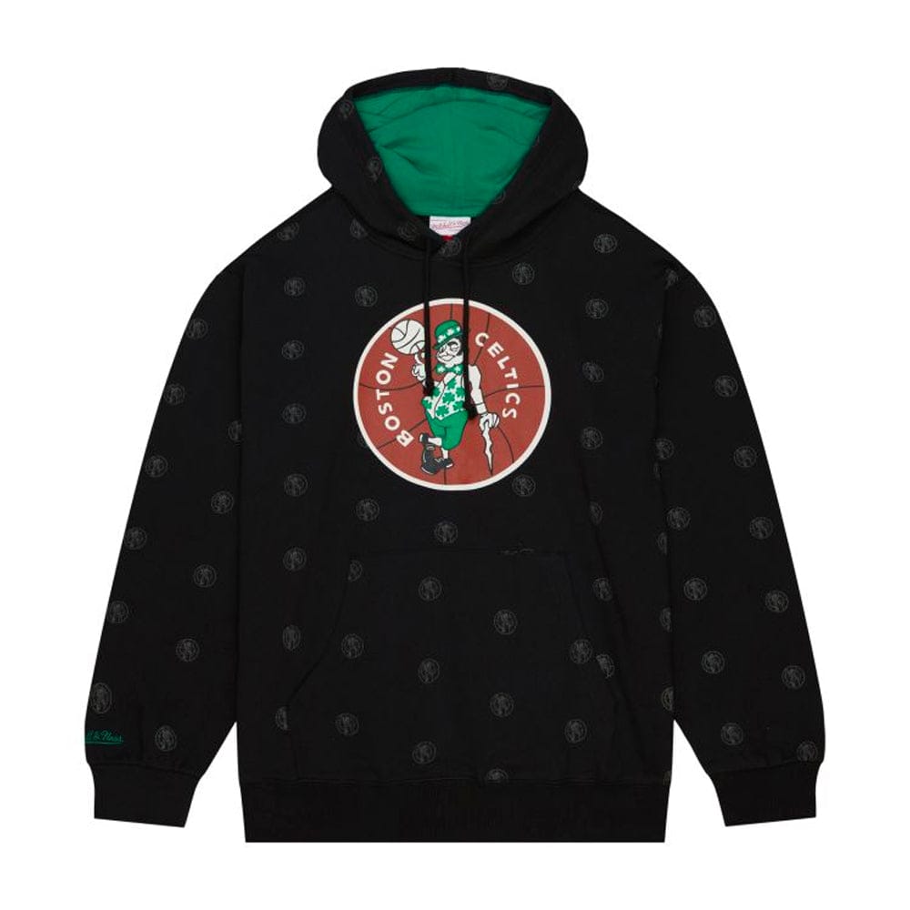 Dynasty Sports & Framing Sweatshirts, Hoodies, & Jackets - Basketball Boston Celtics Mitchell & Ness All Over Print Fleece Hoodie